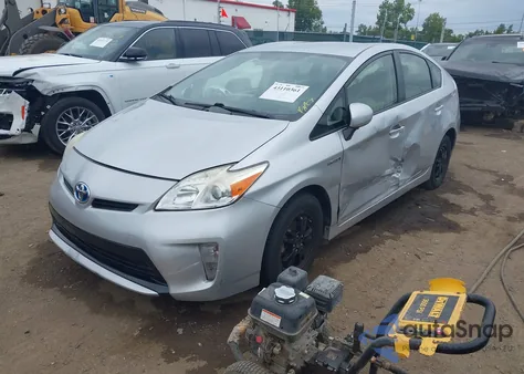 2012 Toyota Prius Two z USA, uszkodzony, nr VIN JTDKN3DU3C5456414